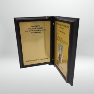 5x7 or 6x8 Book Plaque - Customised