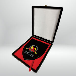 8x10 Shield plaque with box - MINDEF Shield