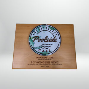 Beech Wood - Customise Wood Plaque