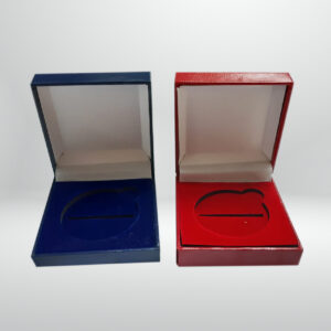 Coin Box - Leather Box with coin + capsule