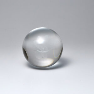 Crystal Ball with Inner Laser