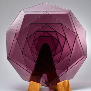 Crystal Plaque - JP-5008 (Purple)