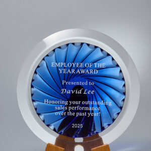 Crystal Plaque - JP-5009 (Blue)