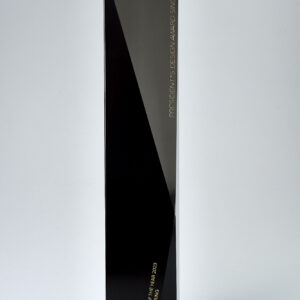 Customised Black crystal - President Awards