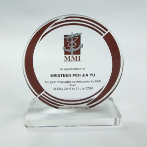Jewel 3A Acrylic Plaque