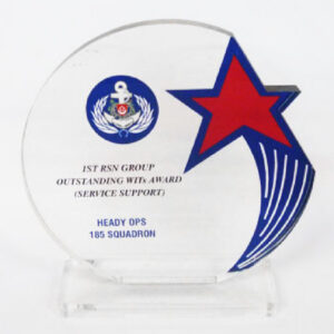 Star Ball Acrylic Plaque